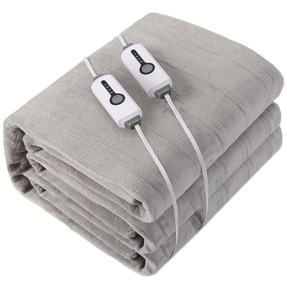 Heated Mattress Pad Queen King Twin Full – Soft Coral Fleece Electric Bed Warmer Under Blanket with 4 Heating Levels, 10-Hour Auto Shut Off, Fast Heating – Cozy Winter Bedding Warmer for Deep Sleep