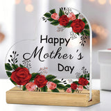 Heart-Shaped Acrylic Sign
