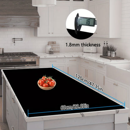 Extra Large Silicone Mat for Kitchen Counter – Nonslip Heat Resistant Countertop Protector, Nonstick Waterproof Craft Mat & Placemat, Multiple Sizes & Colors