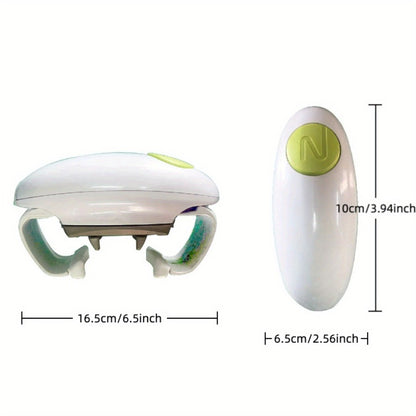 Electric Jar Opener for Elderly & Weak Hands – One-Touch Auto-Off, High Torque Battery-Powered Jar Lid Opener with Ergonomic Design for Kitchen