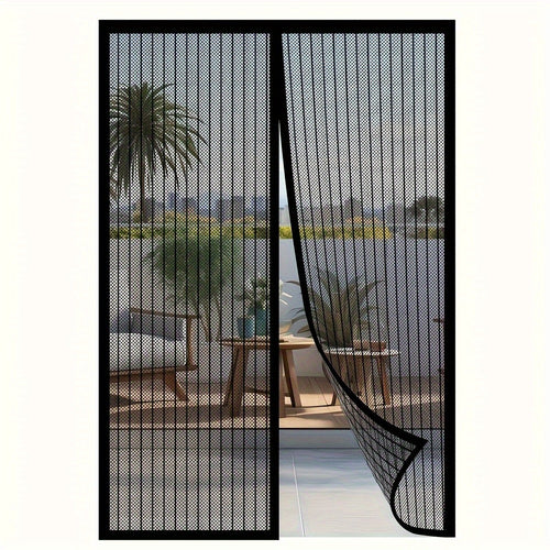 Magnetic Screen Door – Heavy Duty Retractable Mesh Door Curtain, Pet-Friendly & Insect Proof, Auto-Close Magnetic Closure for Patio, Front Door & Sliding Doors, Easy Install, 39x82 Inch