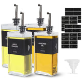 Version B-Set of 4 - Black