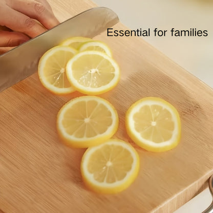 Double-Sided Bamboo Cutting Board – Sturdy Reversible Chopping Board for Kitchen Food Prep – Eco-Friendly Bamboo Board for Fruit, Vegetables & Meat – Multiple Sizes: 8.66x12.6", 10.24x14.17", 11.02x15.75"