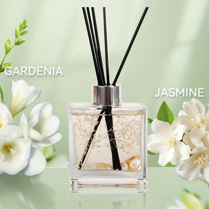 Reed Diffuser Set 4oz - Aromatherapy Home Fragrance Sticks with Essential Oil Scents, Long Lasting Air Freshener for Bedroom, Living Room, Bathroom, Office & Hotel Decor