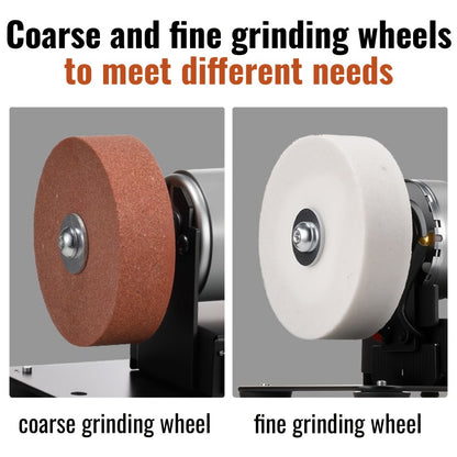 Mini Belt Sander - 7-Speed Adjustable Electric Belt Grinder with Pure Copper Motor for Grinding, Sharpening & Polishing Wood & Metal