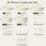 16pcs-beige