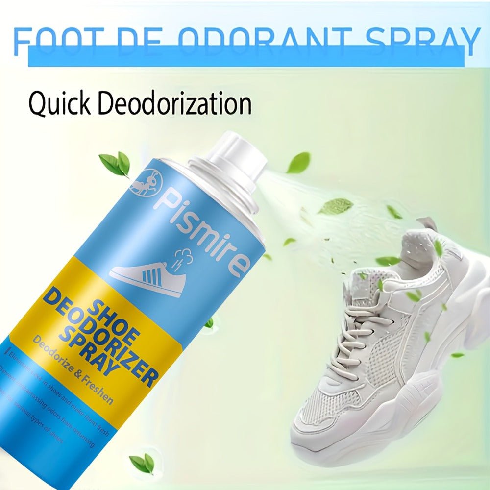 Foot Deodorant Spray 8.79oz – Powerful 24-Hour Odor Eliminator for Shoes, Clothing & Body, Long-Lasting Freshness for Athletes, Women & Daily Use