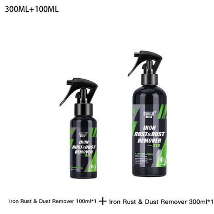 Rust Remover Spray Multi-Surface - Powerful Rust Dissolver for Car, Metal, Tile, Kitchen & Bathroom - Ammonia Formula Rust Prevention & Cleaning Tool