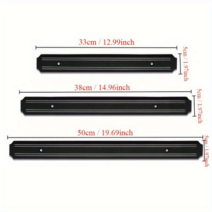 Magnetic Knife Holder Wall Mount 20 Inch - Strong Magnetic Knife Bar Strip for Kitchen, Space-Saving Knife Rack for Knives, Scissors, Tools, Easy Install Kitchen Organizer