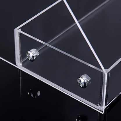 Clear Acrylic Makeup Organizer 5-Tier Cosmetic Storage with Multiple Compartments for Perfume Lipstick Skincare Nail Polish Jewelry Vanity Dorm Bedroom