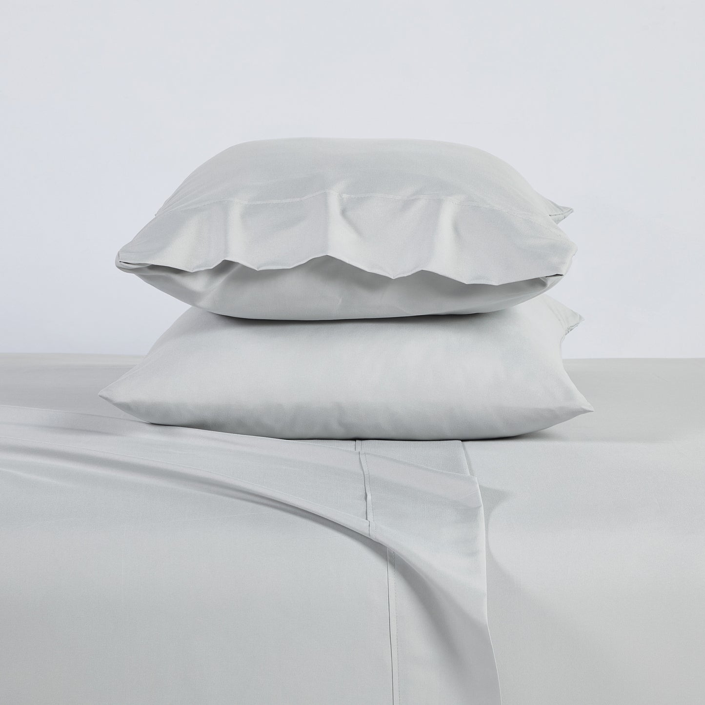 Bamboo Blend 6-Piece Sheet Set – 2000 Thread Count SnugGrip Fitted Sheet 16" Deep Pocket Soft Wrinkle Resistant Twin Full Queen King Cal King