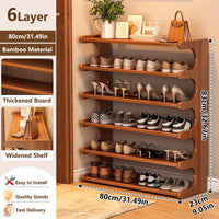 Brown - 6Layers 31.5inch