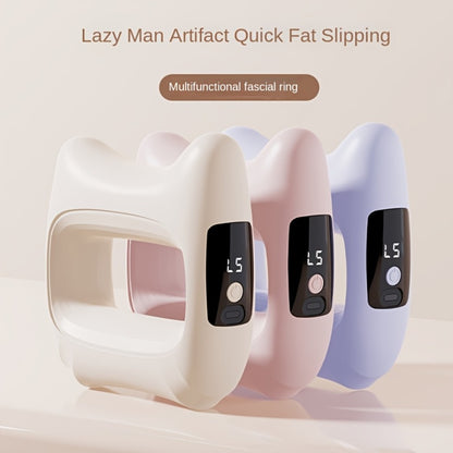 Massage Ring Fascia Massager – Mini Neck Waist & Full Body Muscle Relaxing Ring with Massage Belt, Multi-Function Fitness Relaxation Tool for Back, Waist & Neck, Portable Gift for Men Women