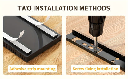 Pull Out Pot and Pan Organizer for Cabinet - Sliding Lid Rack with 8 Adjustable Dividers for Kitchen Cabinet Storage, Drill-Free Installation Pan Holder for Lids Baking Sheets and Cookware, Available in 1 or 2 Pack in Black or White