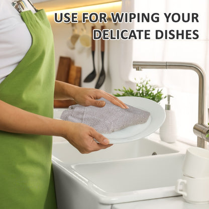 Microfiber Cleaning Cloths Reusable Paper Towel Roll Replacement – Washable Absorbent Tear-Away Dishcloths for Kitchen, Bathroom & Car | Eco-Friendly Rags 50 or 100 Pack, 12x12 Inch