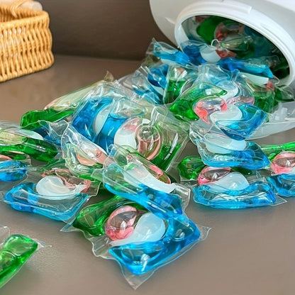Laundry Pods Concentrated Deep Cleaning Tough Stain Removal Long-Lasting Fragrance Quick Dissolving No Residue – 200g 300g 600g Laundry Detergent Pods