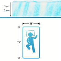 3 in/twin mattress