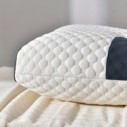 Ergonomic Neck Pillow 2-Pack Orthopedic Contour Support, Removable Zippered Cover, Breathable Fabric, All-Season Cervical Spine Relief, Neck & Shoulder Massager Pillow