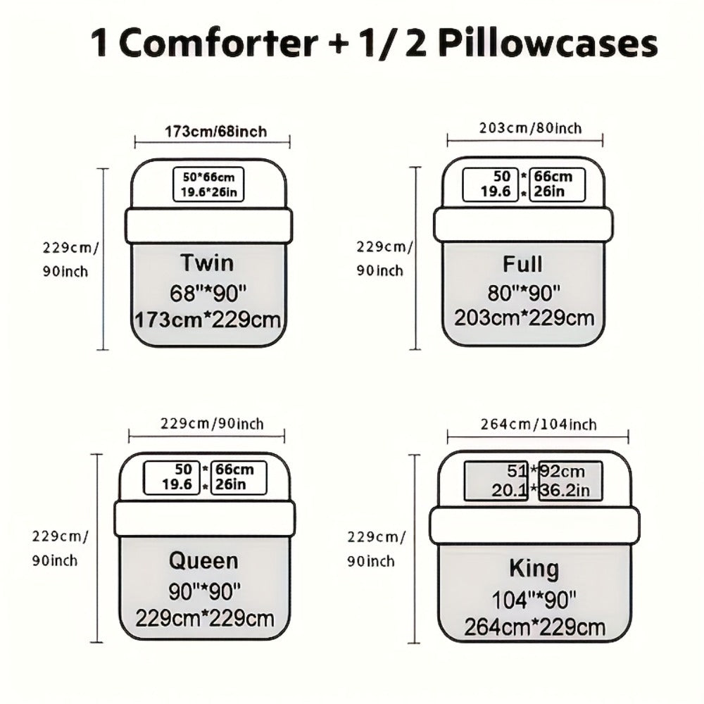 Cooling Comforter Set 2/3 Pcs – Soft Fluffy Microfiber Lightweight Breathable Quilt, Rhombus Grid Solid Color Bedding for All Seasons, Twin Queen King – Multiple Colors Available