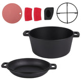 7QT Pot Lid+5 Accessories