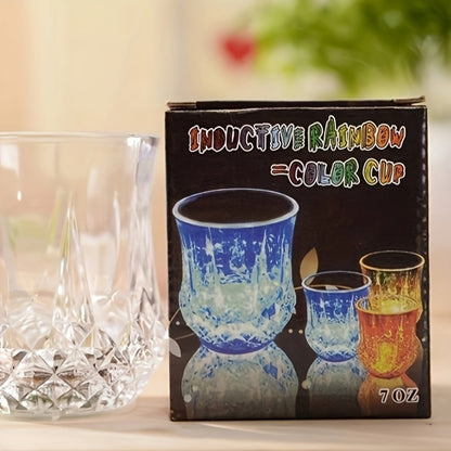 LED Light-Up Cups Glow in the Dark – Pineapple Induction Party Cups for Birthday Christmas Disco Valentine's Day (6.76oz)