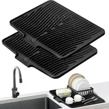 Large Black 2-Piece Set: 34.5*19in (2PCS)