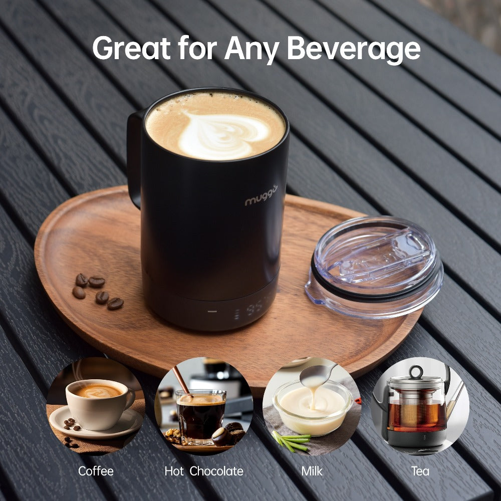 Self-Heating Coffee Mug with Temperature Control – USB-C Rechargeable Smart Beverage Warmer Keep