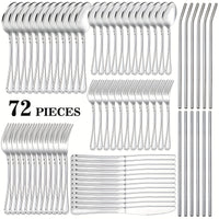 72pcs, silver