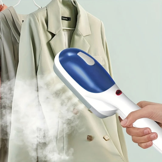 Garment Steamer Handheld Steam Iron Portable Wrinkle Remover Horizontal Vertical Steam Dry Ironing Efficient Heating for Home Office Travel Clothes Green