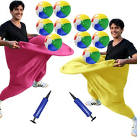 2PCS Yellow + Red + 12 Balls + 2 Air Tubes