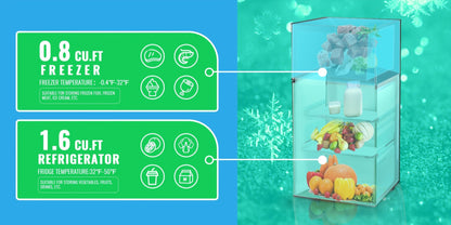 Compact Refrigerator, 3.2 Cu Ft Single Door Mini Fridge with 4-Layer Storage, Removable Shelves, Crisper Drawer & Adjustable Temperature – Quiet Energy-Efficient Small Fridge for Dorm, Office, Apartment and Bedroom