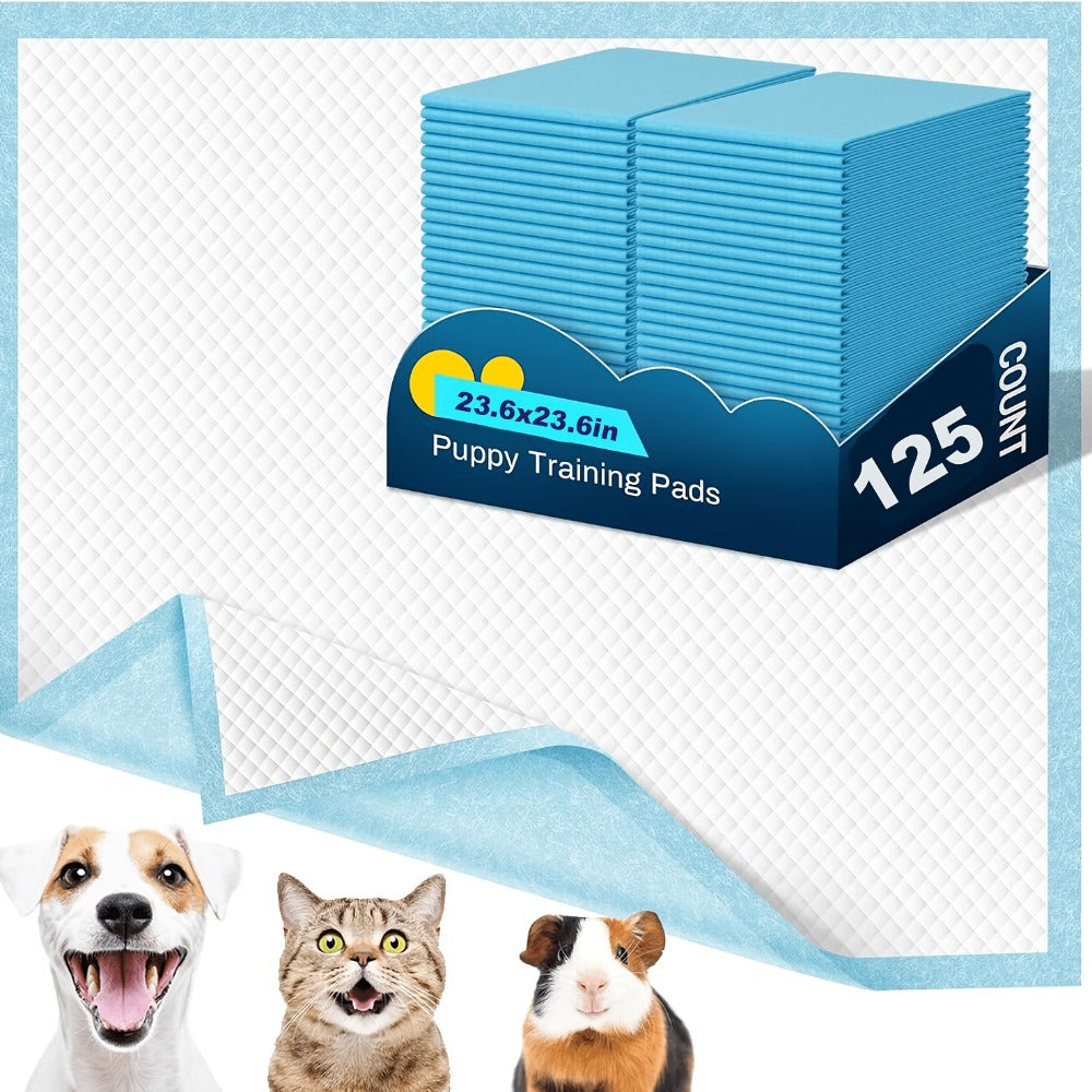 Puppy Pee Pads for Dogs - Super Absorbent Leak-Proof Disposable Dog Training Pads - Puppy Potty Pads for Puppies Cats Rabbits - 50/100/200 Count 23.6"x23.6"