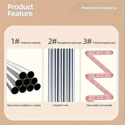 4-Tier Shoe Rack Upgraded Metal Tubes – Multi-Layer Shoe Storage Organizer with Thickened Plastic Parts for Entryway, Doorway, Bedroom, Hallway & Dorm – Graphite Black, Pink, Gray & Blue