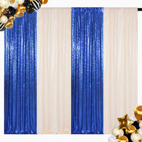 Royal Blue & Ivory