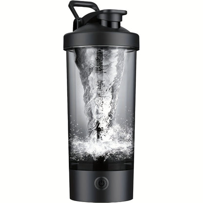 Electric Protein Shaker Bottle 24oz USB Rechargeable Self Stirring Blender Cup BPA Free Portable Gym Mixer for Protein Shakes Meal Replacements Fitness Gift