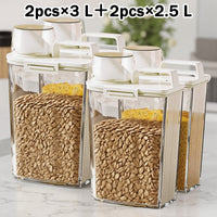 4PCS(2pcs*2.5L+2pcs*3L)