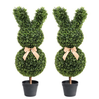 2 pcs rabbit-shaped