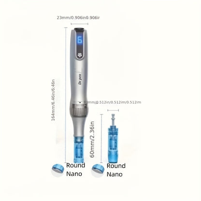 Dr. Pen M8S Microneedling Pen with 25Pcs Nano Cartridges