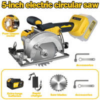 1*battery, 1 Saw blade