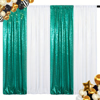 Green & White