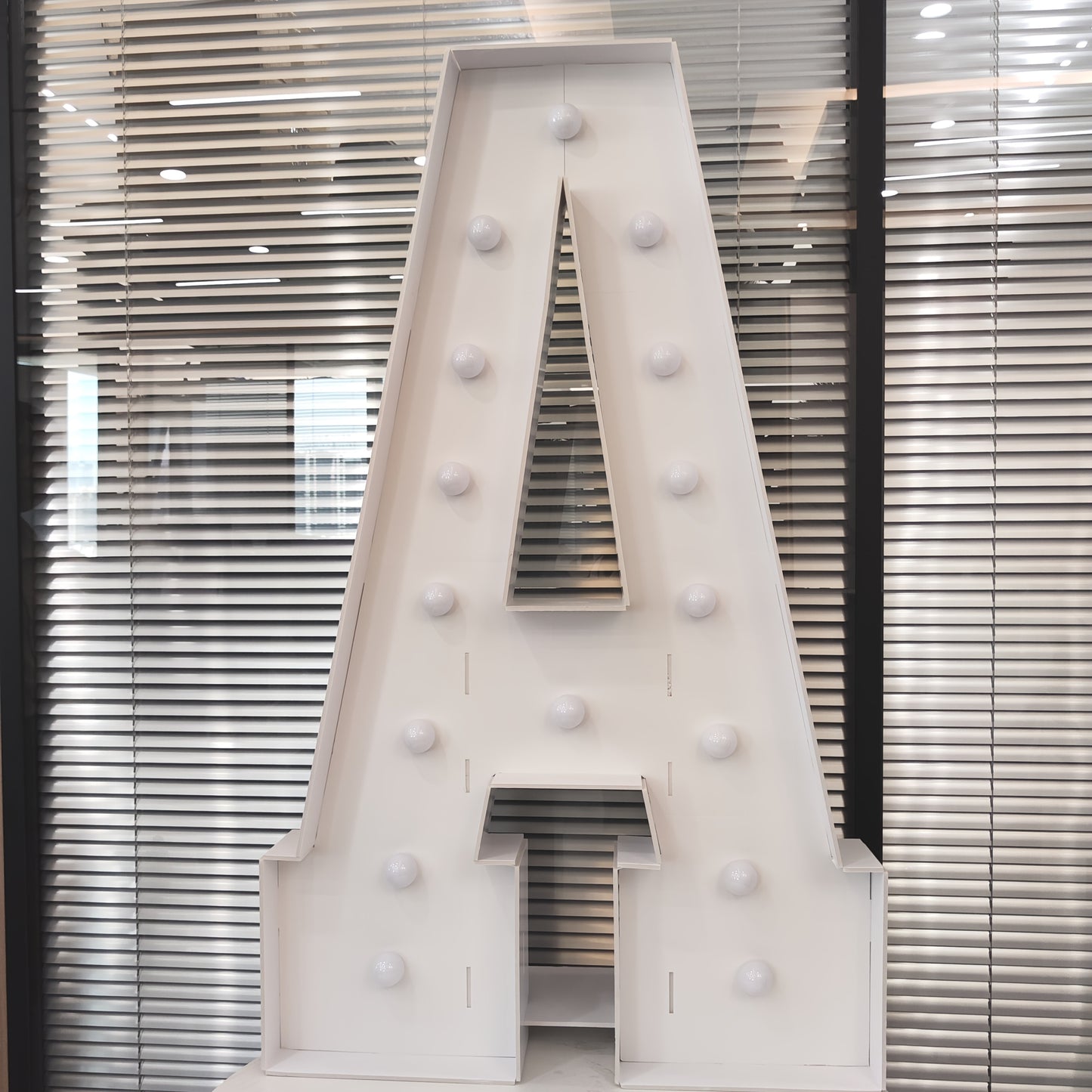 LED Letter Lights 4FT Tall Marquee Letter Lights A-Z Alphabet Light Up Letters with Cool White LED for Wedding, Birthday, Party, Proposal & Graduation Decor