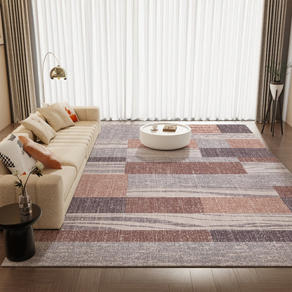 Tie-Dye Area Rug Retro Vintage Style Machine Washable Soft Floor Mat - Durable Indoor Outdoor Rug for Living Room Bedroom Kitchen, Colorful Boho Tie Dye Pattern Cozy Home Decor 5x7 8x10 9x12ft