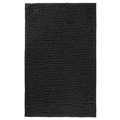 Chenille Bath Rug Extra Thick Soft Absorbent Non-Slip Bathroom Mat Machine Washable, Multiple Sizes & Colors