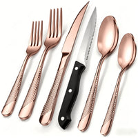 48pcs-Rose golden