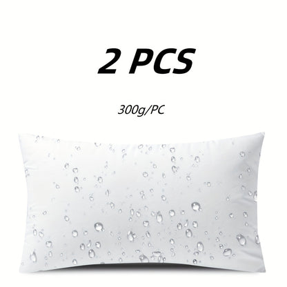 Pillow Inserts Square Indoor Outdoor Decorative Cushion Filling - Woven Fabric 200g+ Stuffing for Throw Pillows Couch Sofa Patio, White, Pack of 2 or 4, Multiple Sizes 12x20 16x16 18x18 20x20 22x22