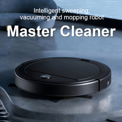 Robot Vacuum Cleaner 3-in-1 – 2000Pa Powerful Suction, 150-Min Runtime, Auto Floor Cleaning for Pet Hair, Dust & Debris, Multi-Functional Robotic Vacuum for Hardwood, Tile & Low-Pile Carpet