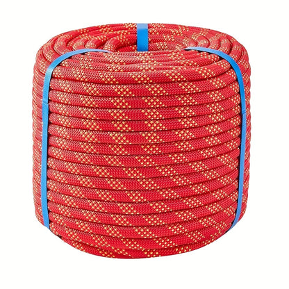 Double Braided Nylon Rope 1/2 Inch Heavy Duty Polyester – 100ft 150ft 200ft Multi-Color for Anchoring Towing Cargo Sailing Dock Lines & Outdoor Use