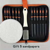 14pcs Orange small rasps