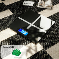 Glossy Black + Tape Measure