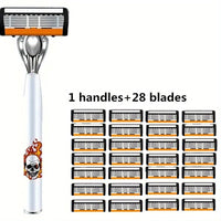 1 handle + 28 blades